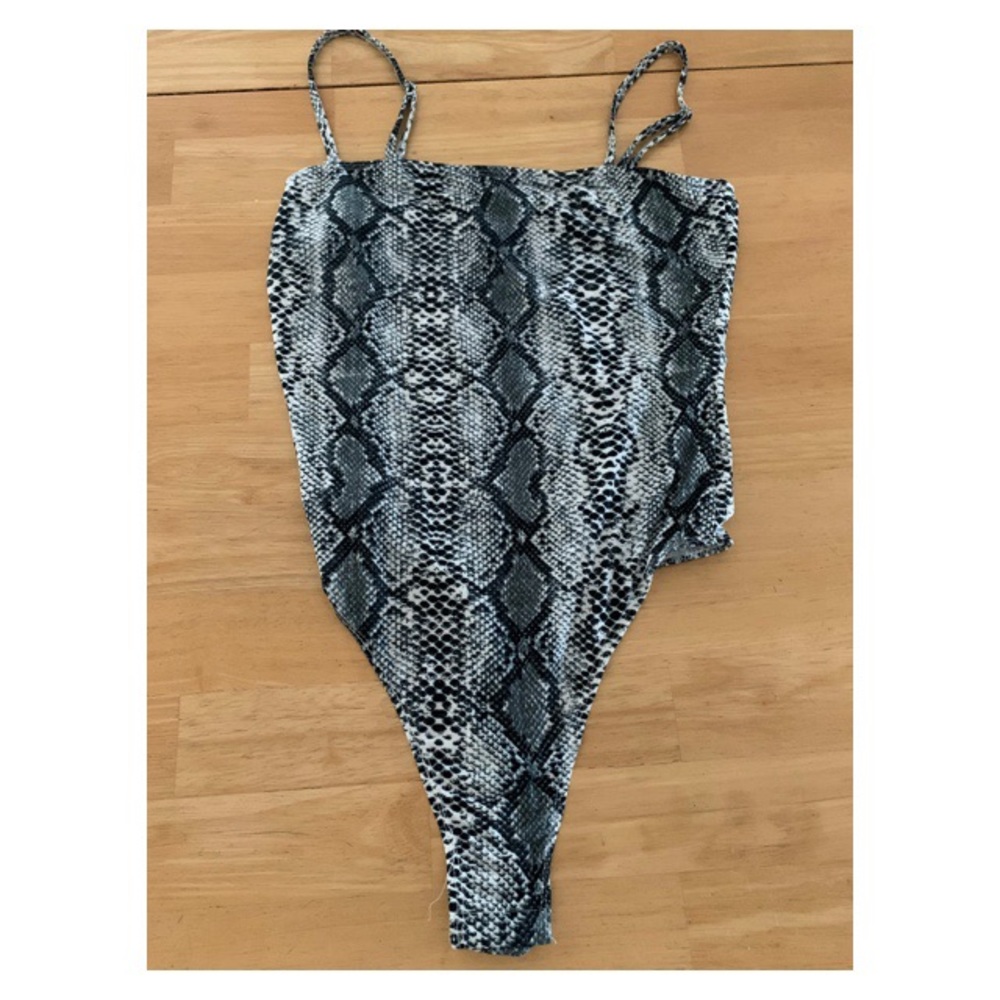 Shein snake skin bodysuit